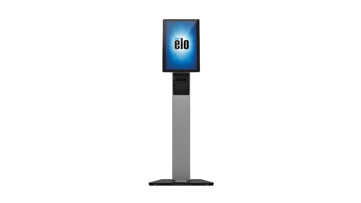 ELO floorstanding kiosk