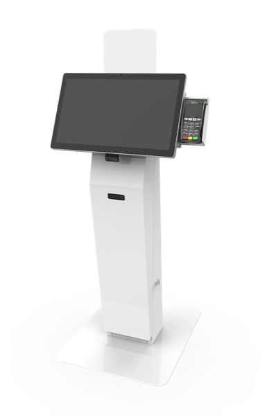 Olea floorstanding kiosk